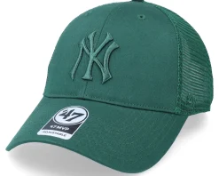 New York Yankees Branson Mvp Dark Green Trucker - 47 Brand
