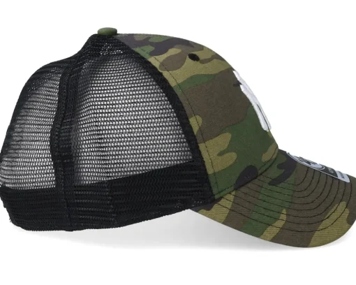 New York Yankees Branson 47 Mvp Camo/Black Trucker - 47 Brand