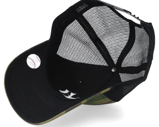 New York Yankees Branson 47 Mvp Camo/Black Trucker - 47 Brand