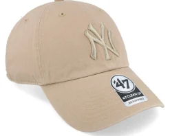 New York Yankees Clean Up Khaki/Khaki Adjustable - 47 Brand