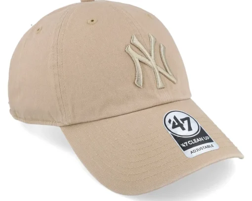 New York Yankees Clean Up Khaki/Khaki Adjustable - 47 Brand