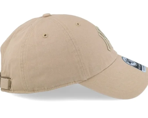 New York Yankees Clean Up Khaki/Khaki Adjustable - 47 Brand