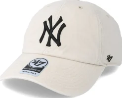 New York Yankees Clean Up Natural Adjustable - 47 Brand
