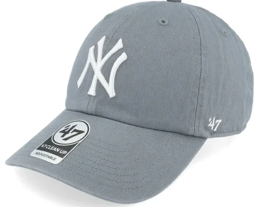 New York Yankees Clean Up Navy/White Dad Cap - 47 Brand