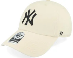 New York Yankees Clean Up Natural Q Dad Cap - 47 Brand