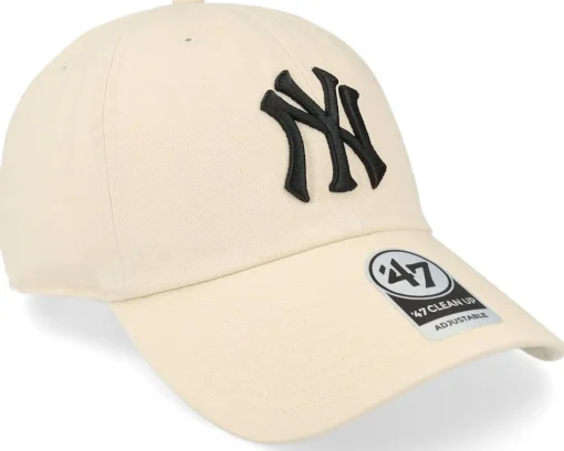 New York Yankees Clean Up Natural Dad Cap - 47 Brand