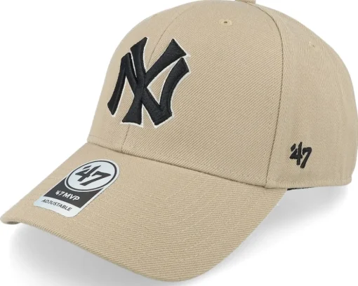 New York Yankees Cooperstown Mvp Khaki Adjustable - 47 Brand