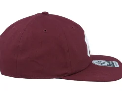 New York Yankees Linscott Captain Rl Dark Maroon/White Snapback - 47 Brand