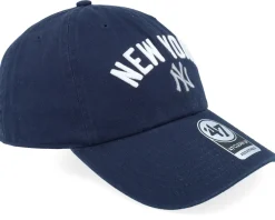 New York Yankees MLB 47 Clean Up Cap Navy Dad Cap - 47 Brand