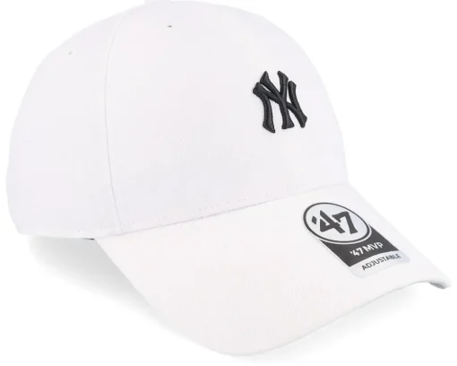 New York Yankees MLB Base Runner Mvp White Adjustable - 47 Brand