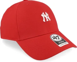New York Yankees MLB Base Runner Mvp Red Adjustable - 47 Brand