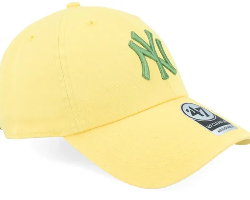 New York Yankees MLB Clean Up Cap Maize Dad Cap - 47 Brand