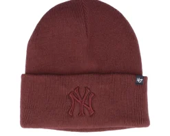 New York Yankees MLB Haymaker Dark Maroon Cuff - 47 Brand