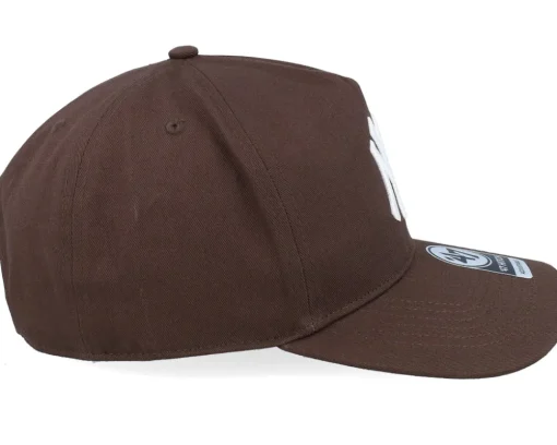 New York Yankees MLB Hitch Cap Brown A-frame Adjustable - 47 Brand