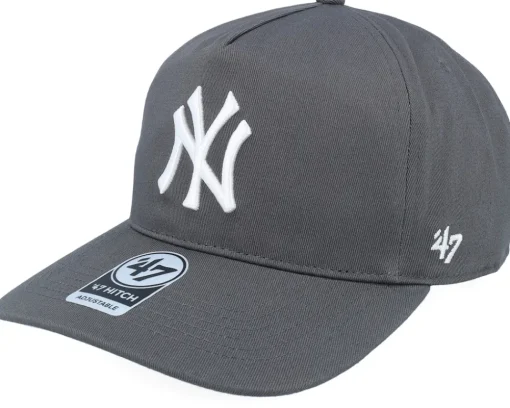 New York Yankees MLB Hitch Cap Charcoal A-frame Adjustable - 47 Brand