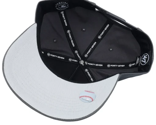 New York Yankees MLB Hitch Cap Charcoal A-frame Adjustable - 47 Brand