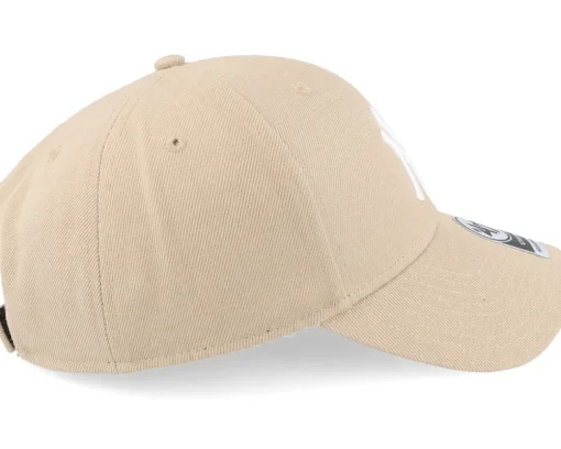 New York Yankees MLB Mvp Khaki Adjustable - 47 Brand