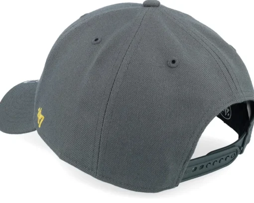 New York Yankees MLB Mvp Cap Charcoal/Gold Adjustable - 47 Brand