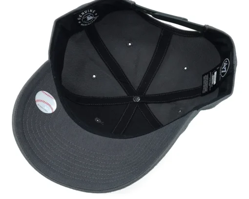 New York Yankees MLB Mvp Cap Charcoal/Gold Adjustable - 47 Brand