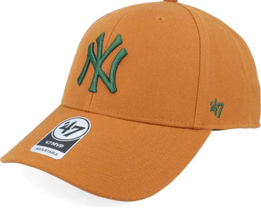 New York Yankees MLB Mvp Burnt Orange Adjustable - 47 Brand