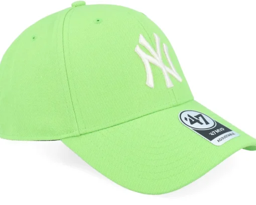 New York Yankees MLB Mvp Cap Lime Dad Cap - 47 Brand