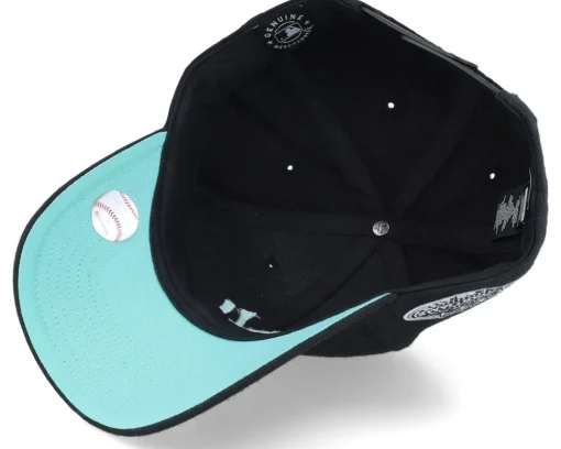 New York Yankees MLB Sure Shot MVP Black/Light Blue Adjustable - 47 Brand