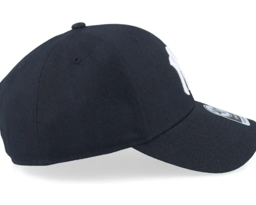 New York Yankees Mvp Black Adjustable - 47 Brand