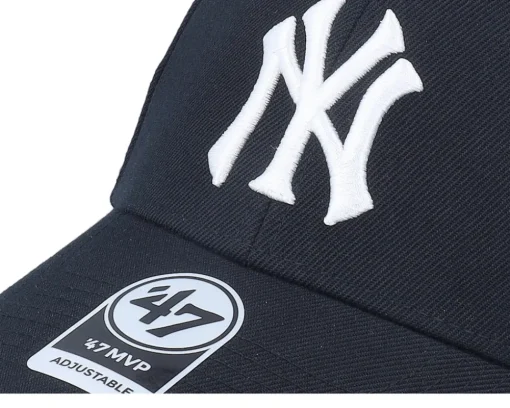 New York Yankees Mvp Black Adjustable - 47 Brand