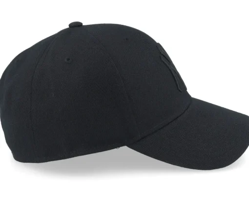 New York Yankees Mvp Black/Black Adjustable - 47 Brand