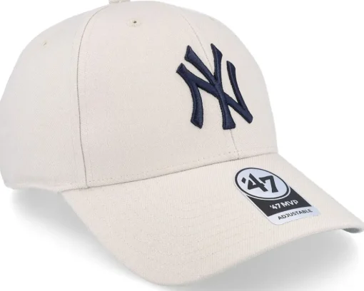 New York Yankees Mvp Bone Adjustable - 47 Brand