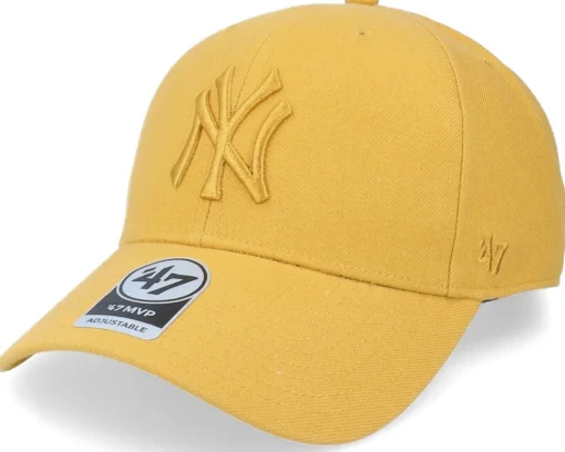 New York Yankees Mvp Wheat Adjustable - 47 Brand