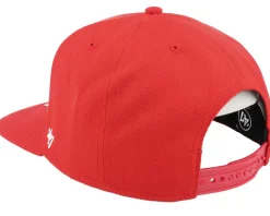 New York Yankees No Shot Captain Red Snapback - 47 Brand
