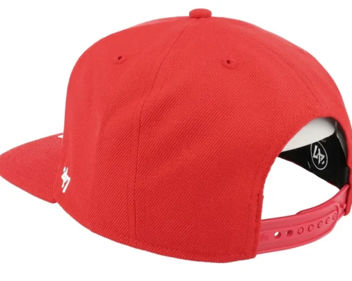 New York Yankees No Shot Captain Red Snapback - 47 Brand