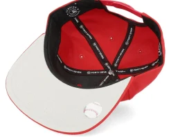New York Yankees No Shot Captain Red Snapback - 47 Brand