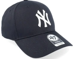 New York Yankees Raised Basic Mvp Black Adjustable - 47 Brand