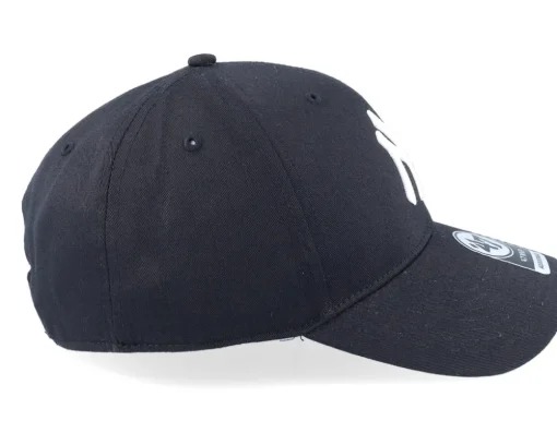 New York Yankees Raised Basic Mvp Black Adjustable - 47 Brand