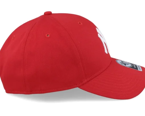 New York Yankees Raised Basic Mvp Red/White Adjustable - 47 Brand