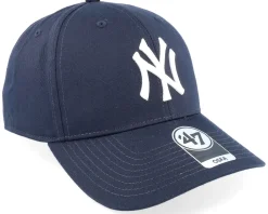 New York Yankees Raised Basic Mvp Navy/White Adjustable - 47 Brand
