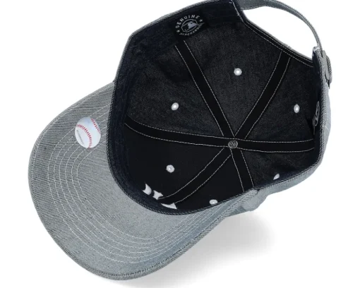 New York Yankees Refresh Mvp Undertow Gray Adjustable - 47 Brand