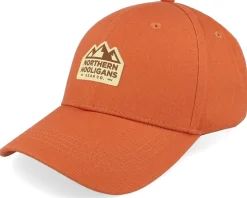 New-peaks Strapback Cap Burnt Orange Adjustable - Northern Hooligans