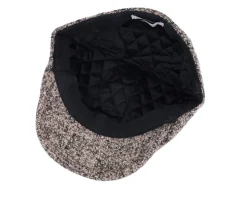 Newsboy Hat Pine Bark Flat Cap - Upfront