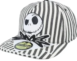 Nightmare Before Christmas Jack Novelty Black/White Snapback - Difuzed