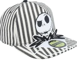 Nightmare Before Christmas Jack Novelty Black/White Snapback - Difuzed