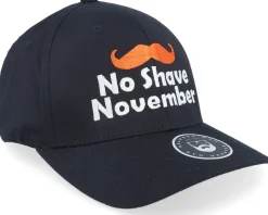 No Shave November Black Flexfit - Bearded Man