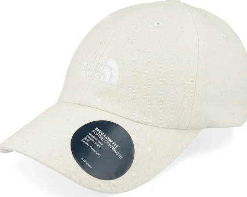 Norm Hat White Dune/Raw Undyed Dad Cap - The North Face
