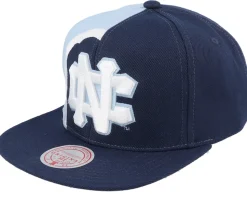 North Carolina Tar Heels Retroline Navy Snapback - Mitchell & Ness