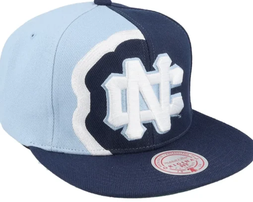 North Carolina Tar Heels Retroline Navy Snapback - Mitchell & Ness