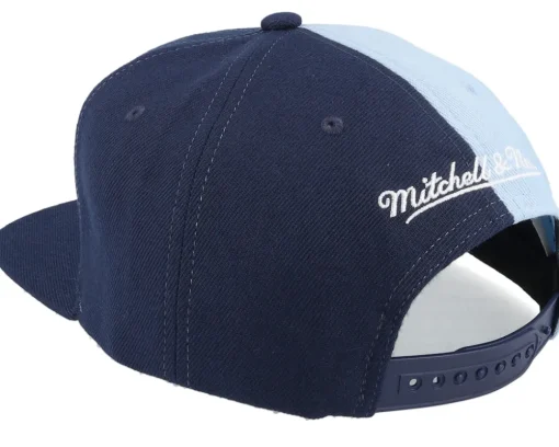 North Carolina Tar Heels Retroline Navy Snapback - Mitchell & Ness