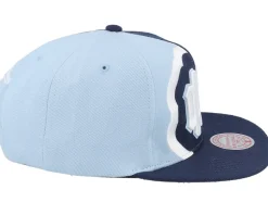 North Carolina Tar Heels Retroline Navy Snapback - Mitchell & Ness
