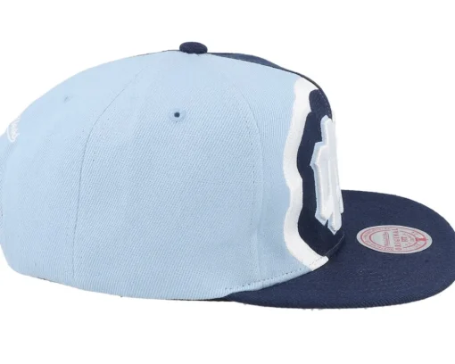 North Carolina Tar Heels Retroline Navy Snapback - Mitchell & Ness